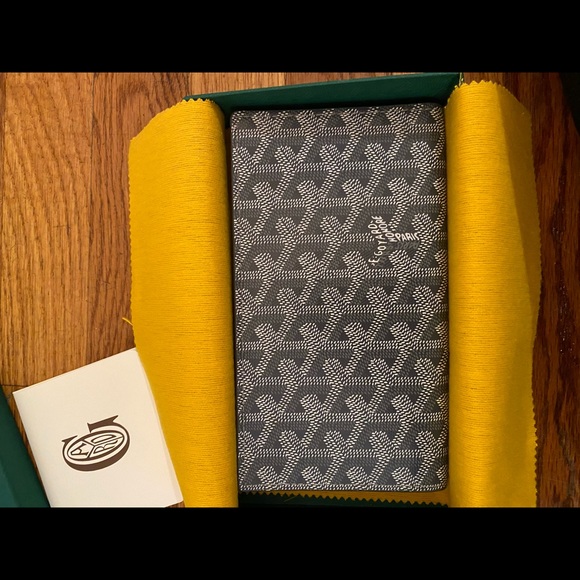 Goyard Richelieu Wallet // Grey Coated Canvas - Picture 7 of 9